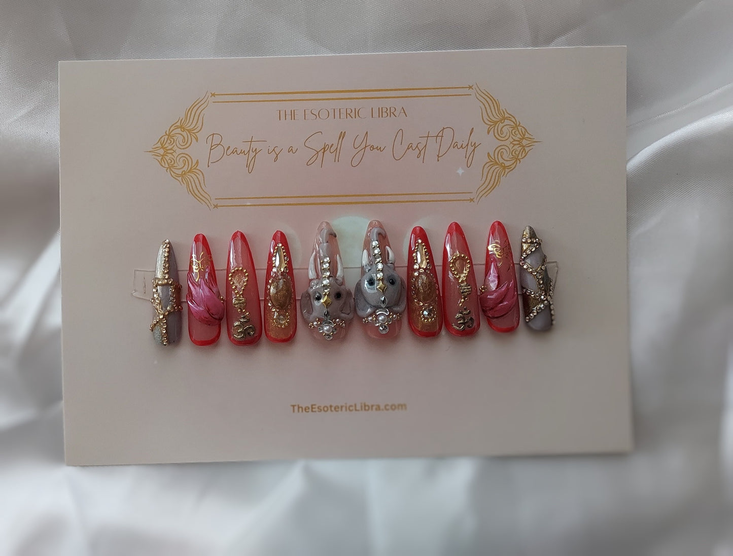Ganesha Press on Nails