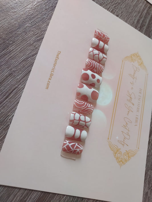 Diaspora – Short Square Press-On Nail Set