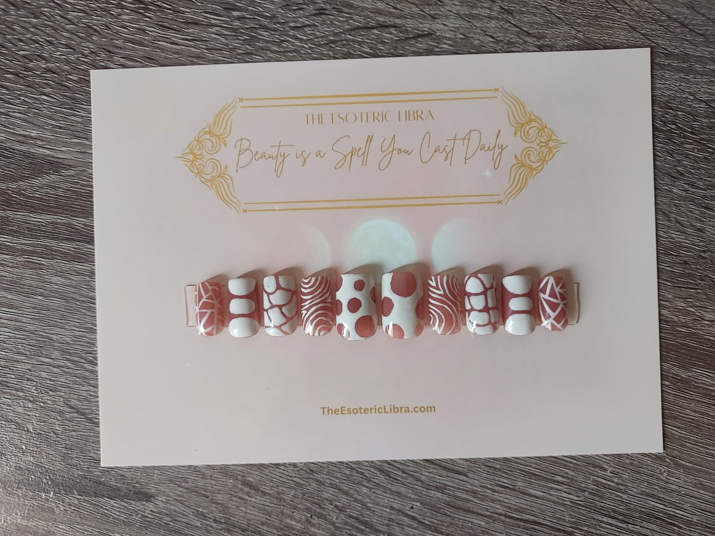 Diaspora – Short Square Press-On Nail Set